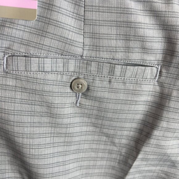 Pga Tour Men's Striped 8" Golf Shorts - Tradewinds Size 32 - Picture 8 of 8